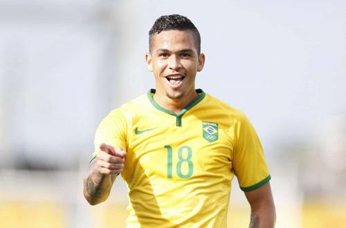 O atacante corinthiano marcou dois gols contra o Panamá / Foto: Rafael Ribeiro / CBF